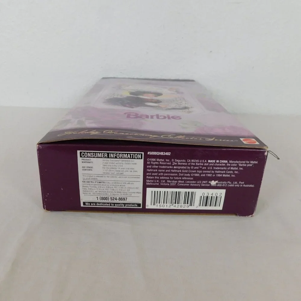 Barbie Holiday Traditions Doll Hallmark Holiday Homecoming Collectors #17094 NIB - Picture 9 of 9